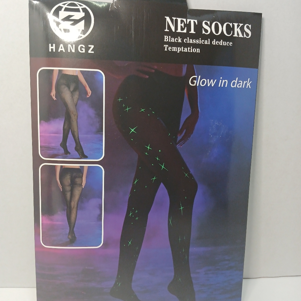 Black Net Socks - Picture 2 of 5